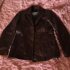 GUC Wilsons leather blazer ❤️